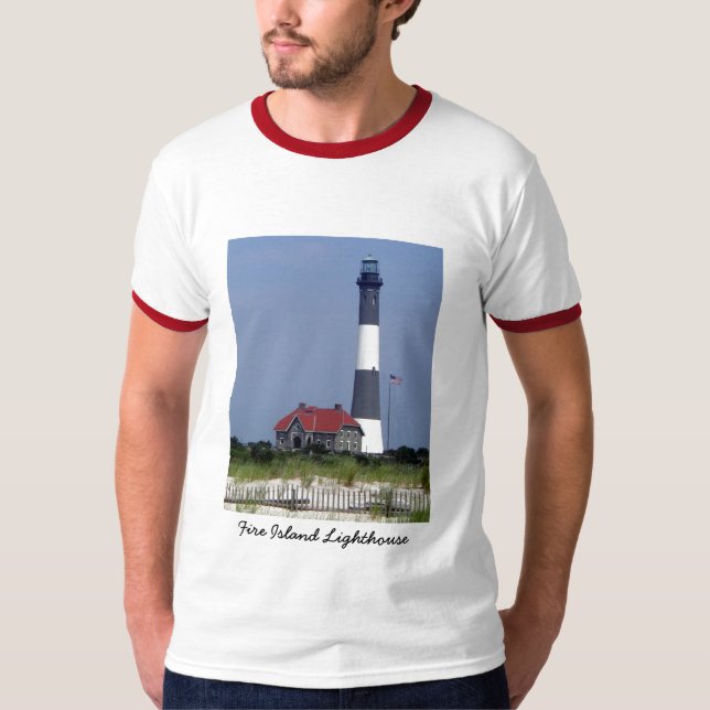 Camiseta del faro de la isla del fuego (Anverso)