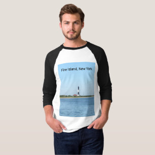 Camiseta del faro de la isla del fuego