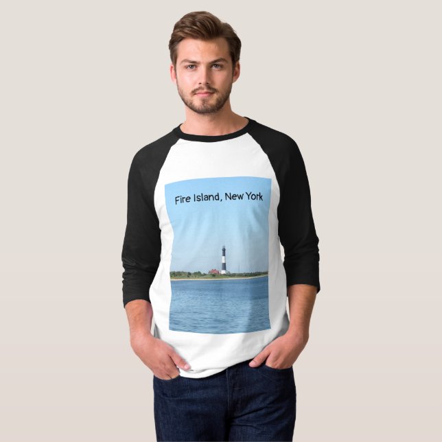Camiseta del faro de la isla del fuego (Anverso completo)