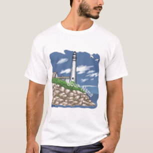 Camiseta del faro de Manitou