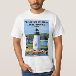 Camiseta del Faro de Prospect Harbor, Maine