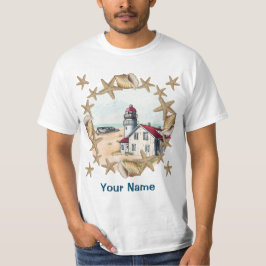 Camiseta del faro marino