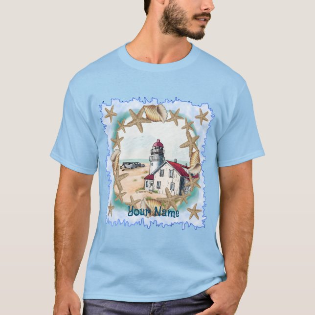 Camiseta del faro marino (Anverso)