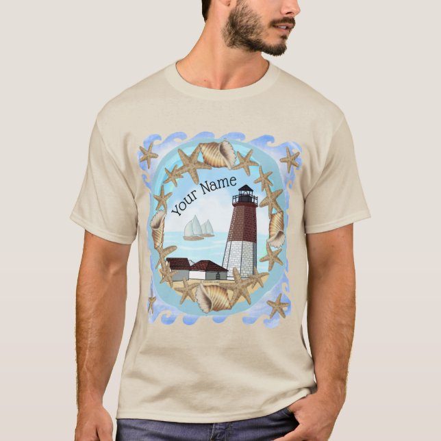 Camiseta del faro Point Judith (Anverso)