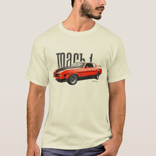 Camiseta del Fastback del MACH 1 (Anverso)