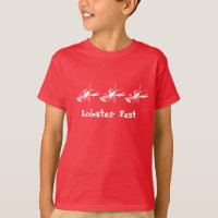 Camiseta del Fest de la langosta de los niños