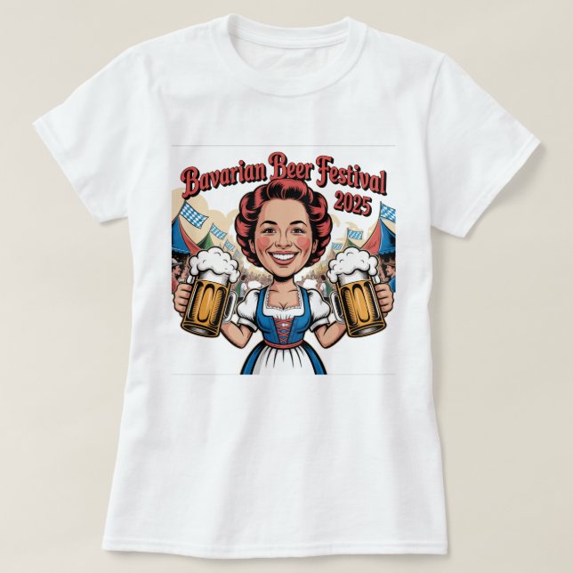 Camiseta del Festival Bavarian de la Cerveza - Per (Diseño del anverso)