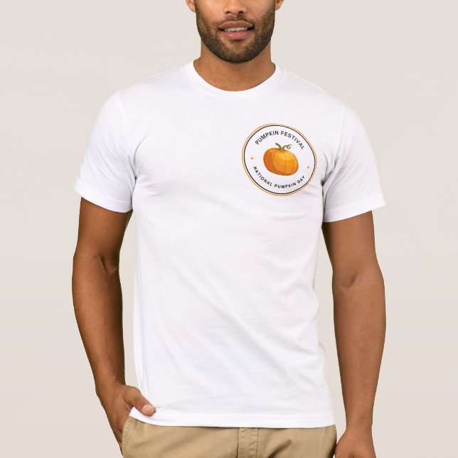 Camiseta del festival de calabaza (Anverso)