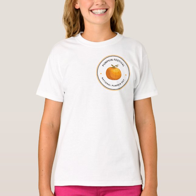 Camiseta del festival de calabaza (Anverso)