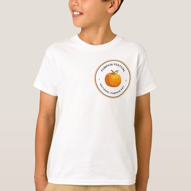 Camiseta del festival de calabaza (Anverso)