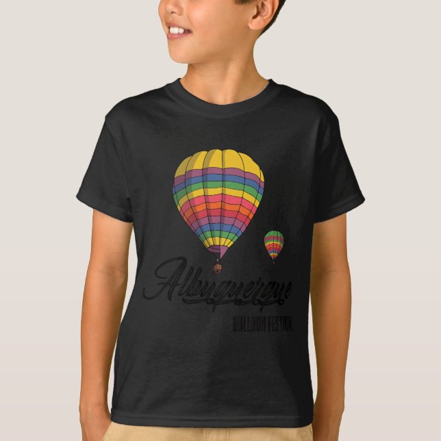 Camiseta del Festival de Globos de Albuquerque Nue (Anverso)