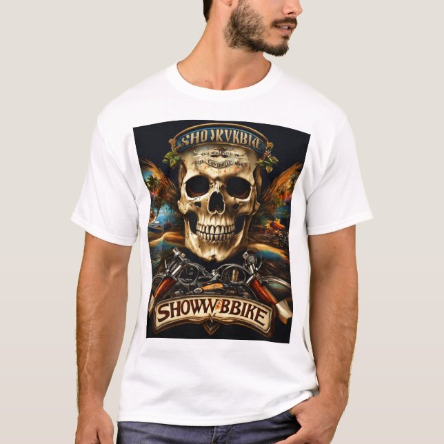 Camiseta del Festival de Rock Electric Skull | Gui (Anverso)