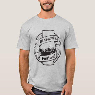 Camiseta del festival del whisky de Glasgow
