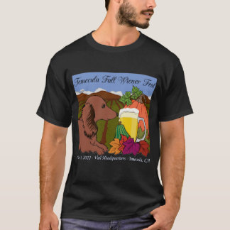 Camiseta del festival Temecula Fall Wiener en oscu