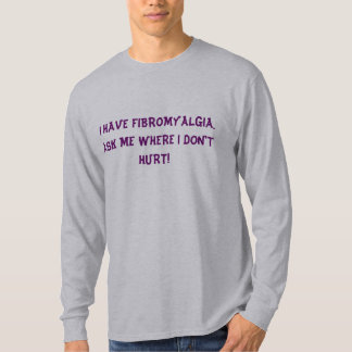 Camiseta del Fibromyalgia de los hombres