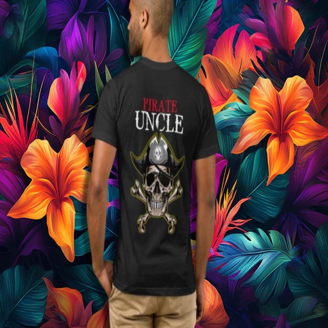 Camiseta del Fiesta del cráneo pirata UNCLE (Subido por el creador)