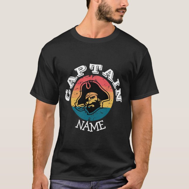 Camiseta del Fiesta del pirata de barba negra al a (Anverso)