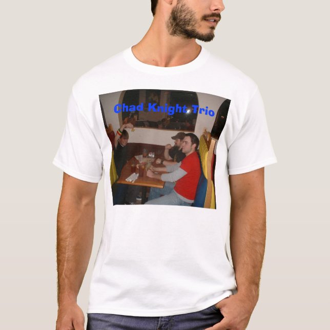 Camiseta del fiesta del trío del caballero de (Anverso)