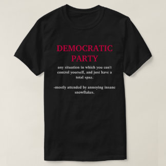 Camiseta del fiesta Democratic