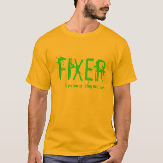 Camiseta del fijador