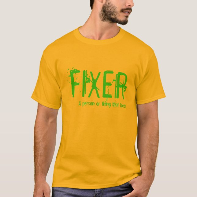 Camiseta del fijador (Anverso)