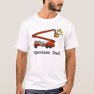 Camiseta del Firetruck del papá de Expantant