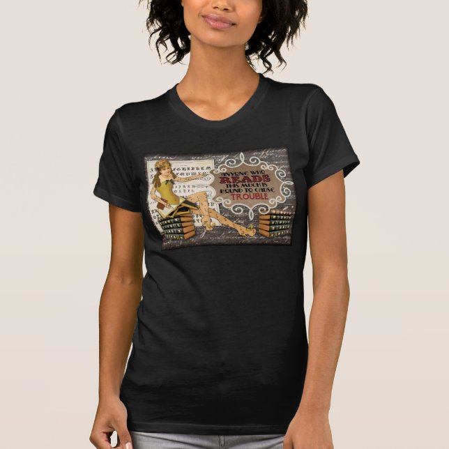 Camiseta del Floozie de la biblioteca (Anverso)