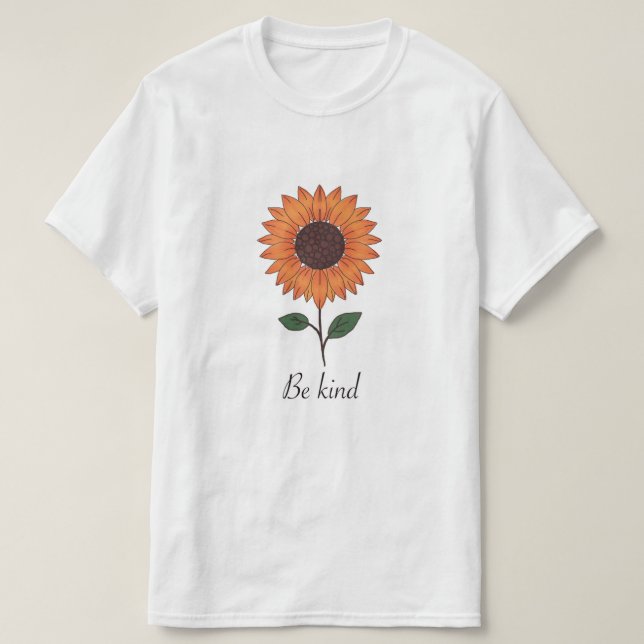 Camiseta del "florecimiento de la bondad" (Diseño del anverso)