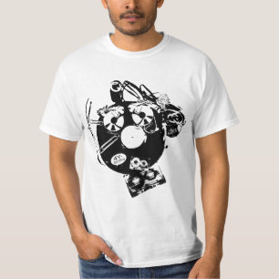 camiseta del "formato enojado 4y-Records"
