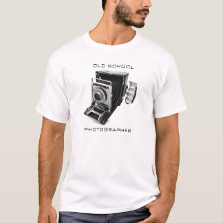 CAMISETA DEL FOTÓGRAFO DE LA ESCUELA VIEJA
