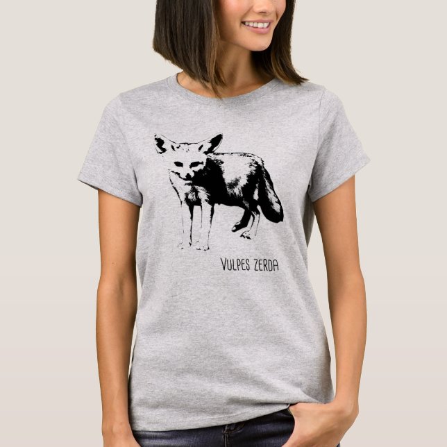 Camiseta del Fox de Fennec (Anverso)