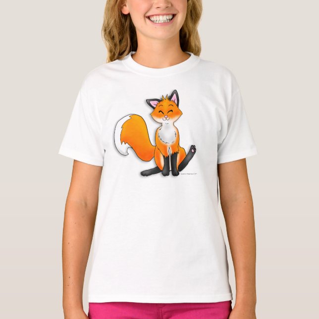 Camiseta del Fox para los chicas (Anverso)