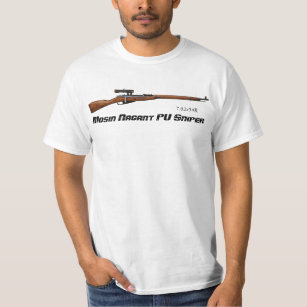 Camiseta del francotirador ww2 de la PU de Mosin
