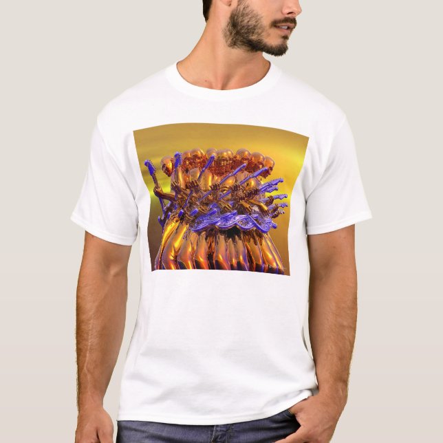 Camiseta del frenesí de la guitarra (Anverso)