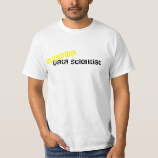 Camiseta del friki del científico de los datos de