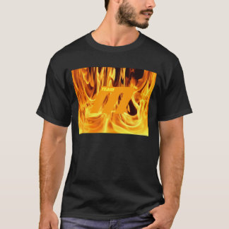 Camiseta del fuego de McLlarky del equipo (naranja