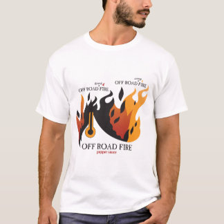 Camiseta Del fuego del camino - señoras destruidas