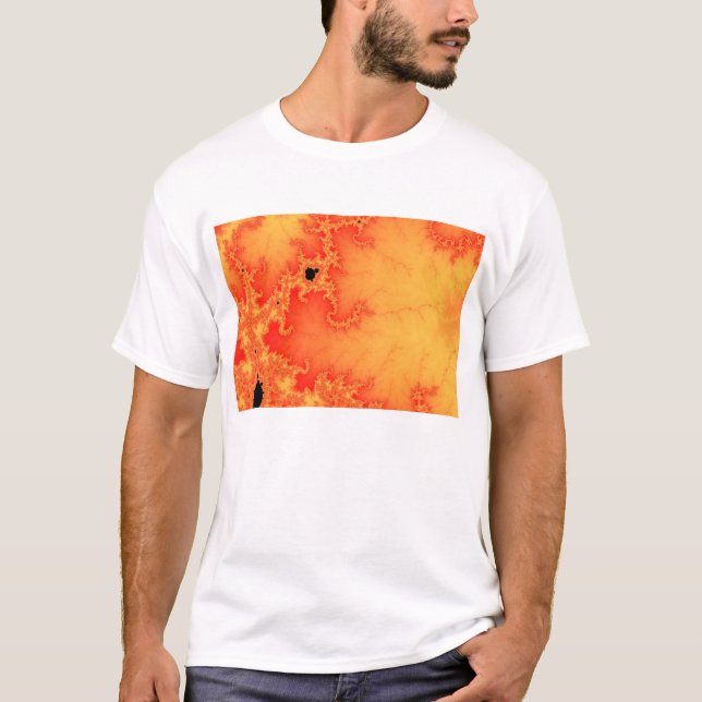 Camiseta del fuego del carbón (Anverso)