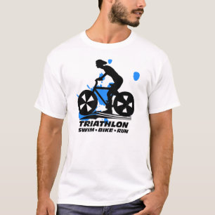 Camiseta del funcionamiento de la bici de la