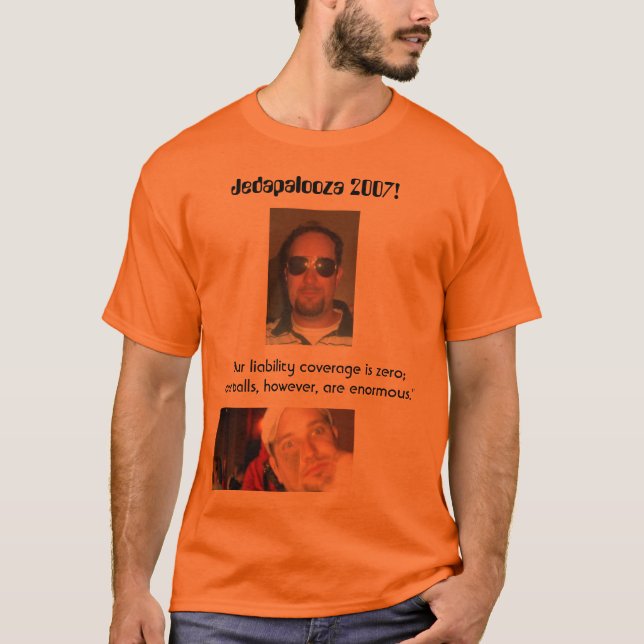 Camiseta del funcionario de Jedapalooza (Anverso)