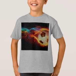 camiseta del fútbol