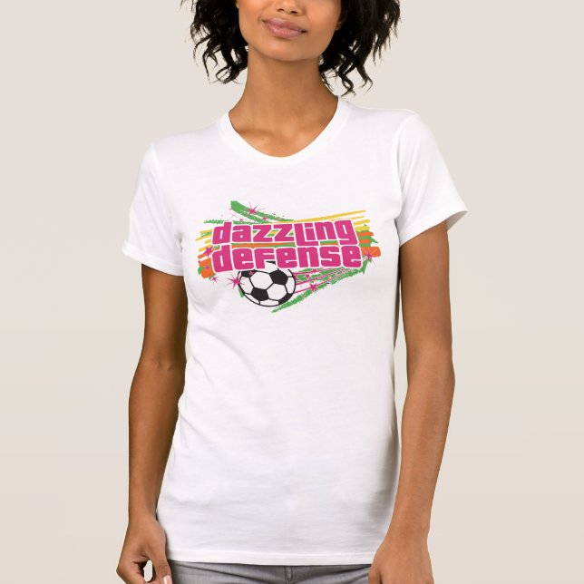 CAMISETA DEL FÚTBOL DE LA DEFENSA DEL (Anverso)