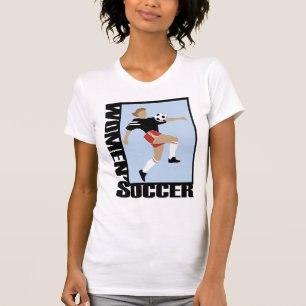 Camiseta del fútbol de las mujeres