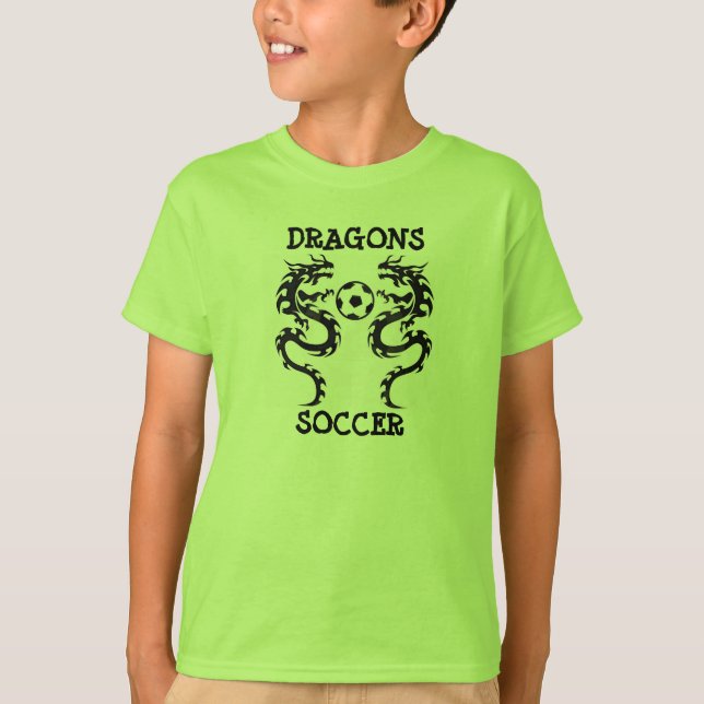 CAMISETA DEL FÚTBOL DE LOS DRAGONES (Anverso)