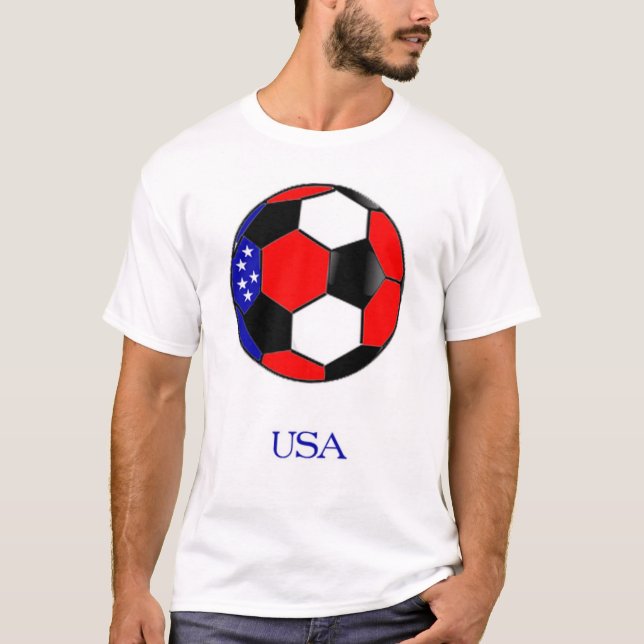 Camiseta del fútbol de los E.E.U.U. (Anverso)