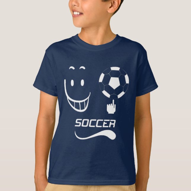 CAMISETA DEL FÚTBOL DE LOS NIÑOS (Anverso)