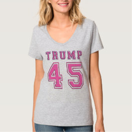 Camiseta del fútbol de presidente PINK de Donald