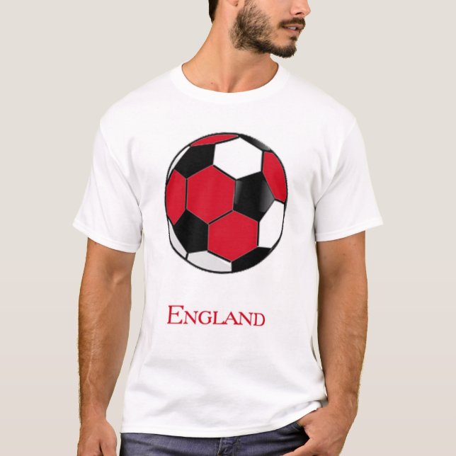 Camiseta del fútbol del mundial de Inglaterra (Anverso)