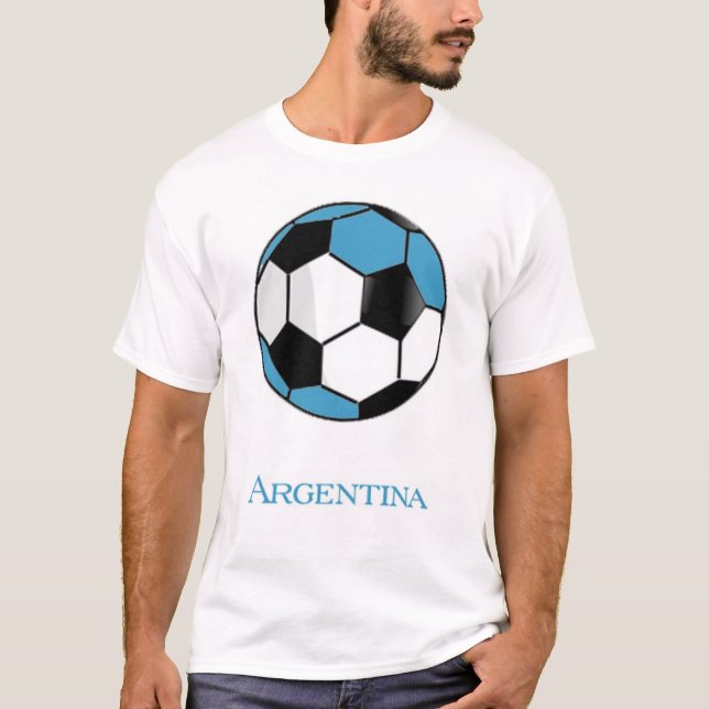 Camiseta del fútbol del mundial de la Argentina (Anverso)
