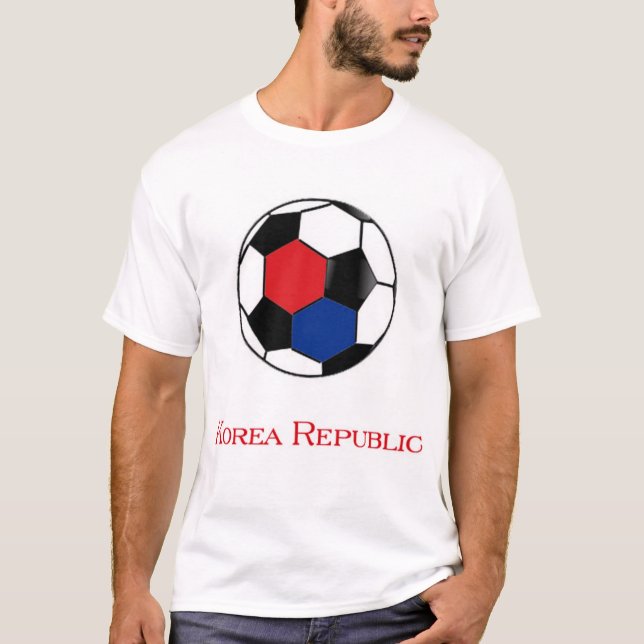 Camiseta del fútbol del mundial de la república de (Anverso)